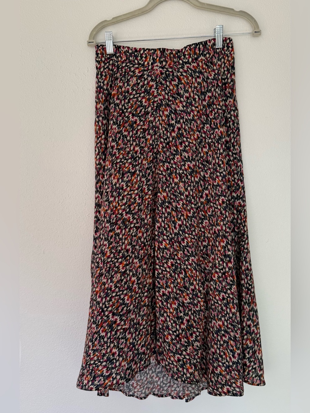 Velvet by Graham & Spencer Black Multi Print Maxi Skirt